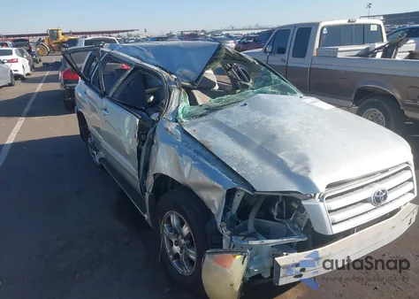 2004 Toyota Highlander V6 from USA, damaged, VIN JTEDP21A840004377